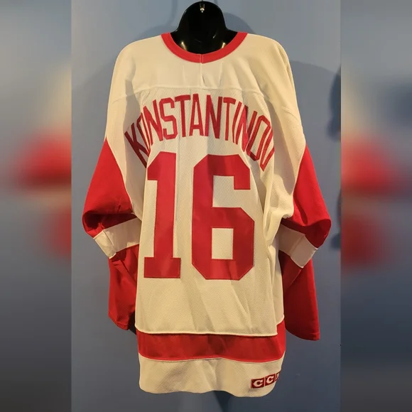 Detroit Red Wings CCM NHL XXL jersey large Vladimir Konstantinov - Picture 2 of 3
